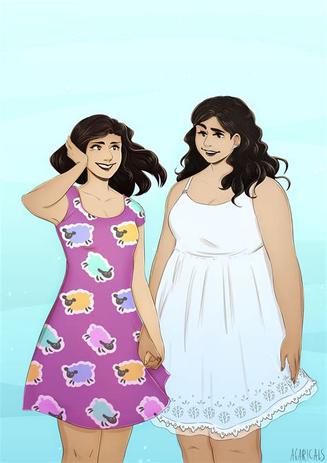 Shiraglassman Clara And Danielle From Knit One Girl Two In Art By