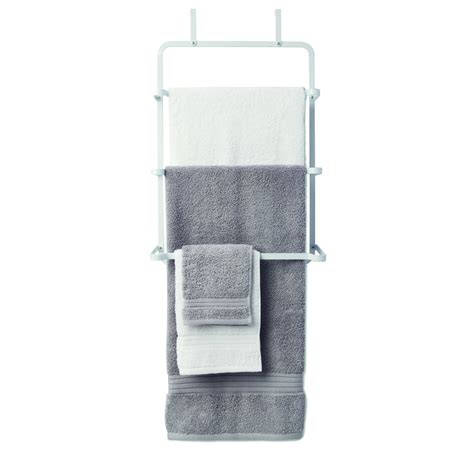 Here you will discover a variety of towel racks that fit easily over your bathroom door. Over-The-Door Towel Rack - White | Kmart