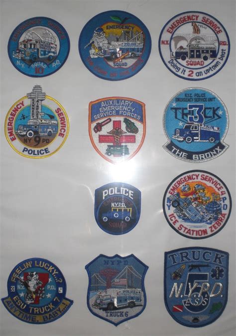 Nypd Esu Old Style Patch Display Only Need Truck 8 Now Flickr