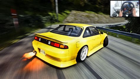 Silvia S Touge Drifting L Assetto Corsa Logitech G Steering