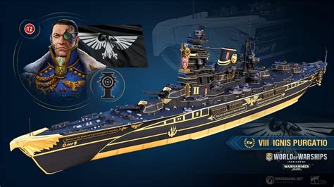 World Of Warships Is Getting Warhammer 40k Skins Rock