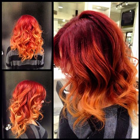 My Amazing Red Ombré Thanks To My Amazing Hair Stylist