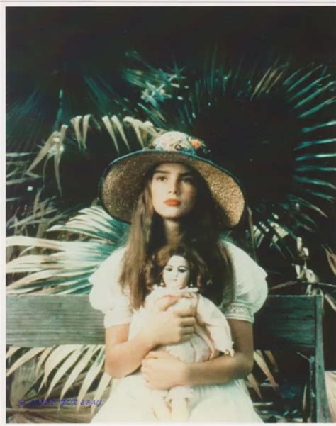 Pretty Baby Brooke Shields Rare Glamour Photo From 1978 Film 809