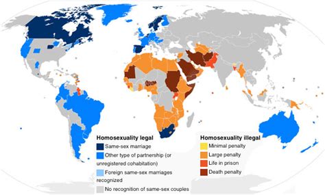 Tracking The Legality Of Same Sex Marriage Around The World Worldfocus