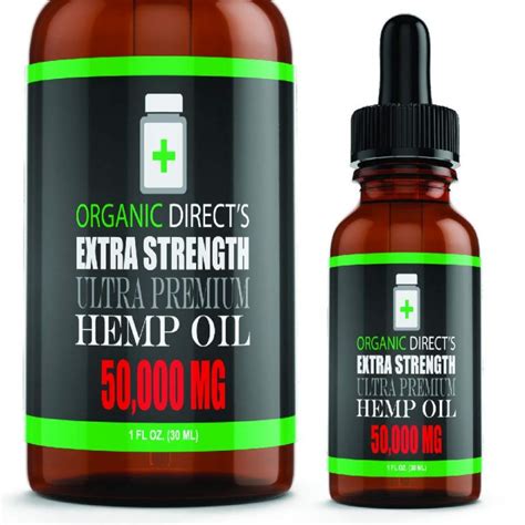 2 Pack Hemp Oil Extract 100000mg Of Organic Hemp Extract Grown