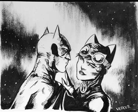 Batman And Catwoman From Jim Lee Tutorial By Vercer01 On Deviantart