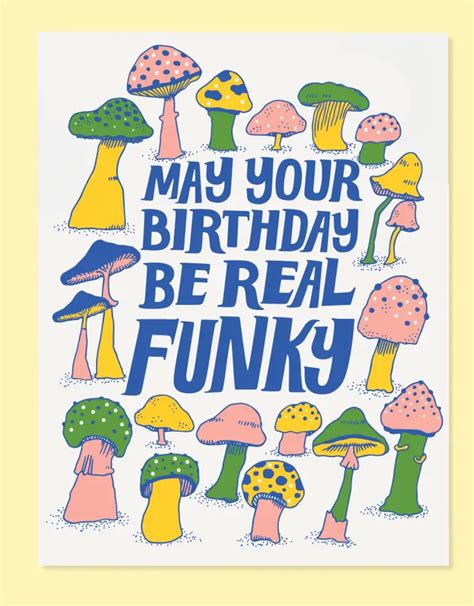 Funky Birthday Card Scout