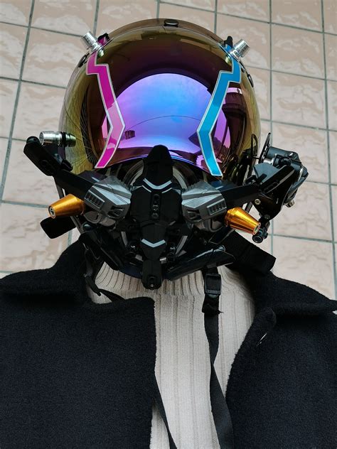 Cyberpunk 2077 Led Mask Dj Mask Helmet 3d Mask Handmade Mask Etsy