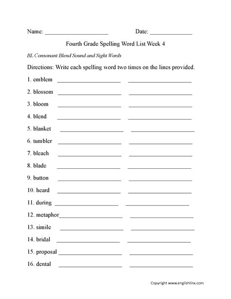 Phonics Initial And Final Consonant Blends Worksheet For 2nd 4th