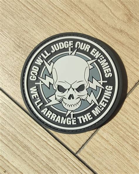 Pvc Patch Tactical Morale Patch God Will Judge Our Enemies Etsy