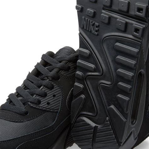 Nike Air Max 90 Essential Black And Black End Uk