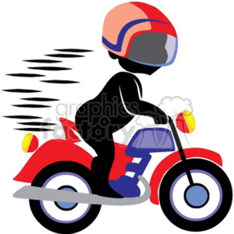 Download High Quality Motorcycle Clipart Rider Transparent Png Images
