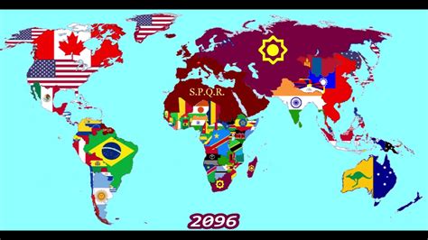 World Political Map Of The Future