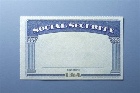 80 Blank Usa Social Security Card Stock Photos Pictures And Royalty