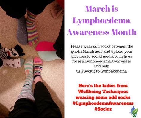 Lymhoedema Awareness Month Wellbeing Techniques