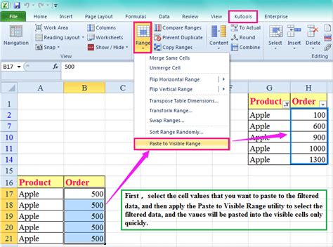 How To Copy Only Visible Cells In Excel