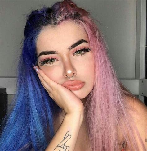 If you are looking for a slight change or want to go darker, apply the color from root to tip, says rosenberg. Pin by arionna whitfield on Girls in 2020 | Dyed hair, Two ...