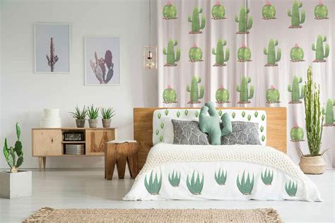 10 Gorgeous Cactus Themed Bedrooms And How To Achieve The Same Look
