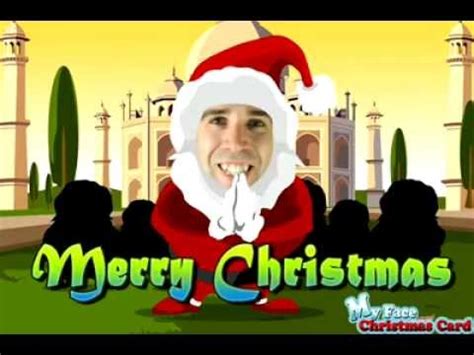 Which makes it a fun and cheap way to create animated, personalised christmas cards for friends, colleagues or family. My Face Christmas Animated Card - YouTube