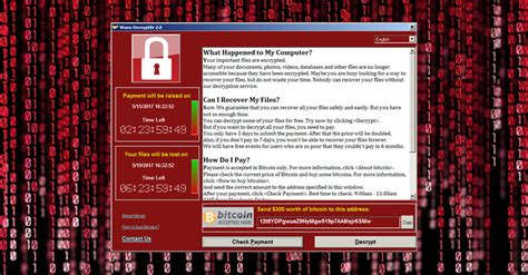 Wannacry Ransomware Cyber Attack Uses Leaked Nsa Windows Exploits