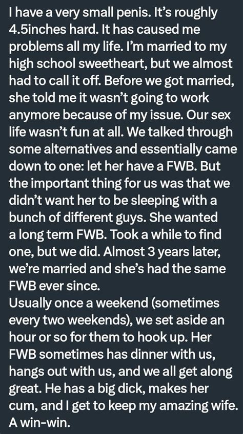 Pervconfession On Twitter He Couldnt Satisfy His Wife So She Got A Fwb