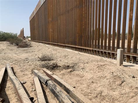 Border Construction Workers Accused Of Dumping Materials Across Border