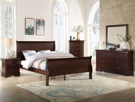 Complete Cherry Bedroom Suite Package Deal