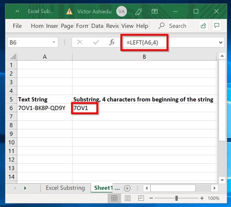 Excel Substring How To Get Extract Substring In Excel