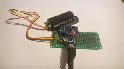 Battery Powered Esp8266 Iot Temperature Sensor Home Circuits
