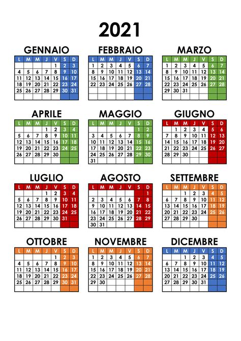 Convert pdfs to word documents and edit them to your heart's content without expensive software. Calendario 2021 annuale - calendario.su