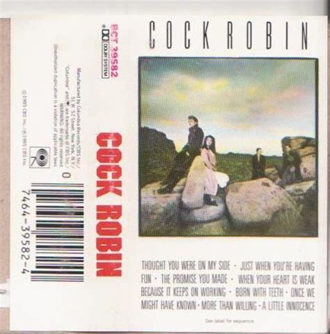 Cock Robin Cock Robin 1985 Dolby Cassette Discogs