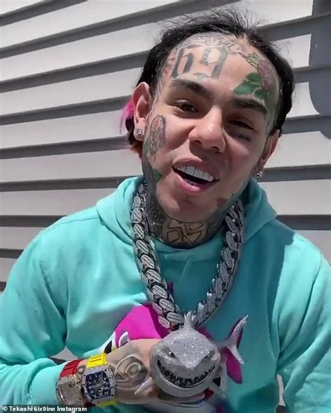 tekashi 6ix9ine seen relocating for security reasons after his address is exposed online