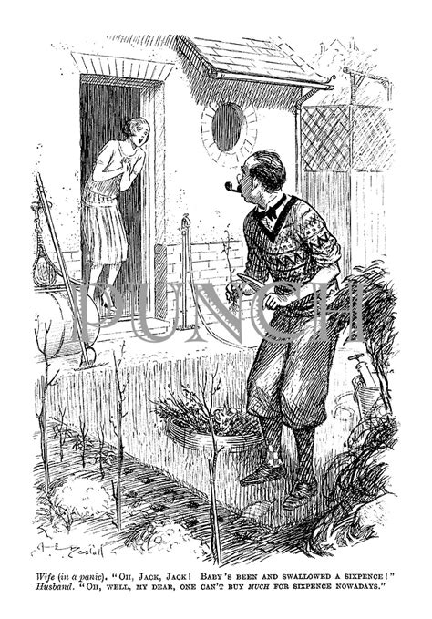 Cartoons From The Inter War Period In Punch Punch Magazine Cartoon