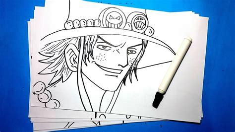 Sketsa Gambar Lambang One Piece Contoh Sketsa Gambar