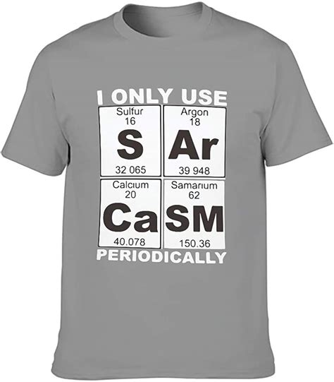 Cotton T Shirt Sarcasm Fun Mens Durable Fashionable Sarcasm Humor Tee