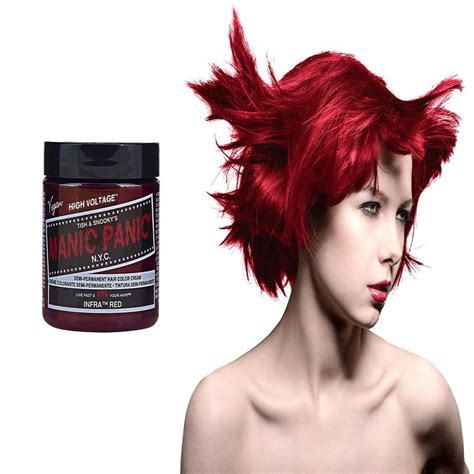 Manic Panic Infra Red Hair Dye Manic Panic Semi Permanent Hair Dye