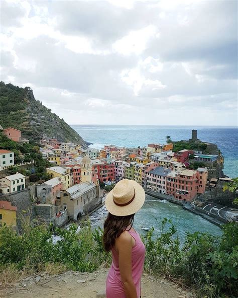 Overlooking Vernazza Cinque Terre Hike In Italy Cinque Terre Hike Instagram Photo Instagram