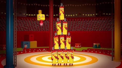 Numberblocks Circus Of Threes Abc Iview