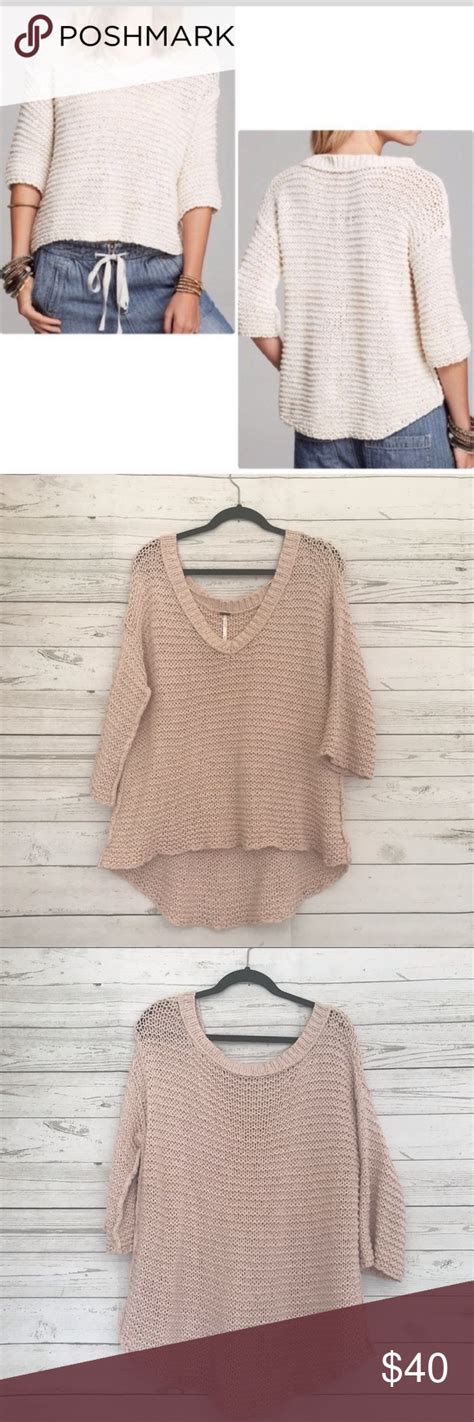 Free People Park Slope Chunky Hi Low Sweater Sweaters Clothes Design Fashion