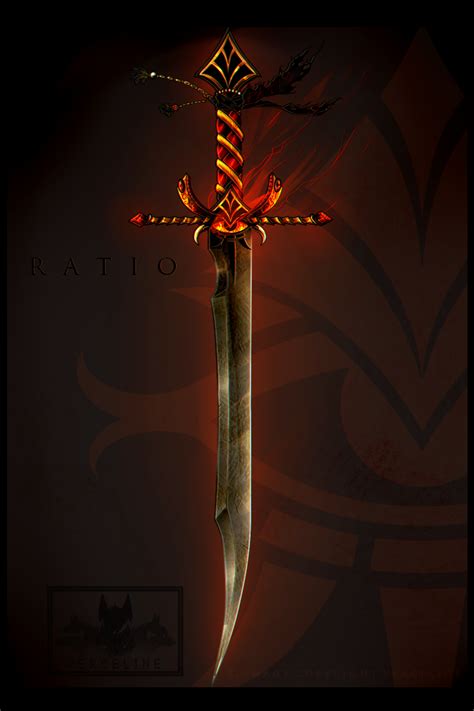 R A T I O Sword Design ~ By Verceline On Deviantart Arte De Espada