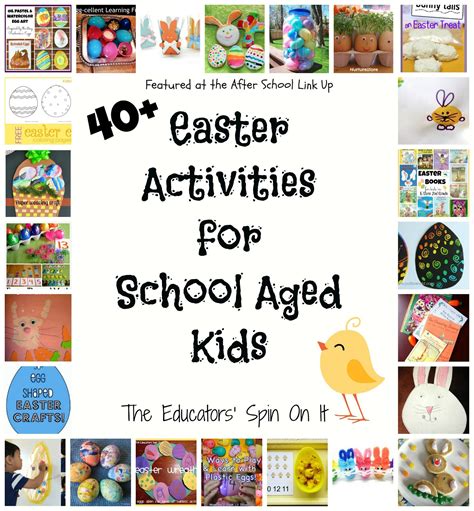 40 Easter Activities For Kids The Educators Spin On It