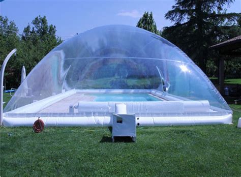 Acheter En Plein Air Transparent Ventilateur Libre Gonflable Piscine