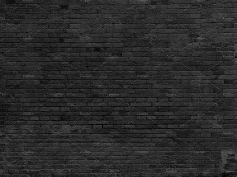 Black Brick Wall Textures ~ Creative Market