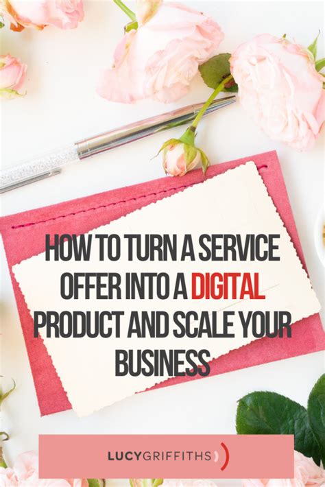 turn a service offer into a digital product and scale your business