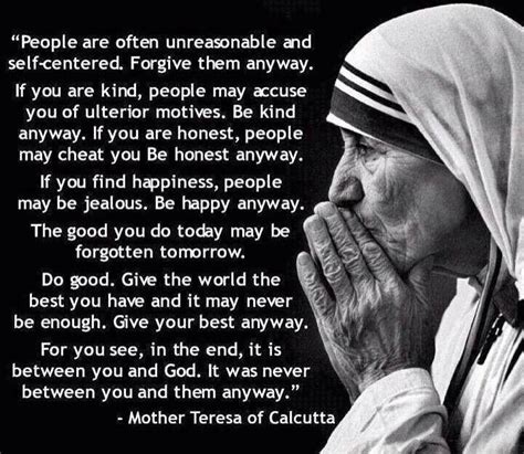 Stay Salty Do Good Anyway Mother Teresa Quotes Mother Teresa