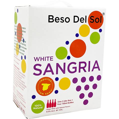 Beso Del Sol White Sangria 3l Baytowne Wine And Spirits