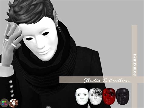 Anonymous Mask Ts4cc Studio K Creation The Sims Sims 4 Kleider