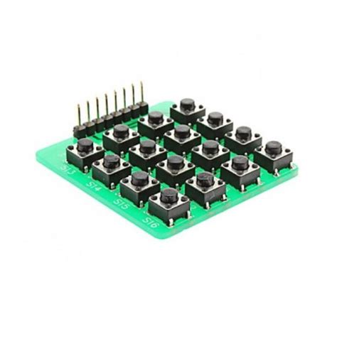 Matrix Keypad 4x4 Module 16 Button For Mcu Or Arduino