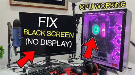 How To Fix Black Screen No Display After Upgrading Ram In Windows 10