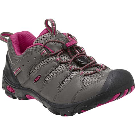 Keen Girls Koven Low Wp Hiking Shoes Magnetcerise